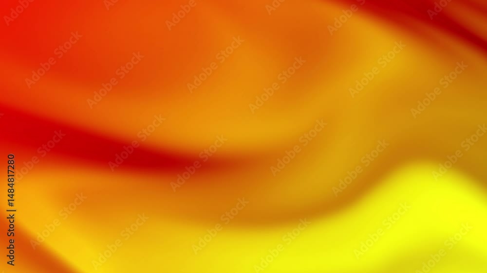 Poster vibrant abstract gradient with warm orange and yellow swirls creating dynamic energy