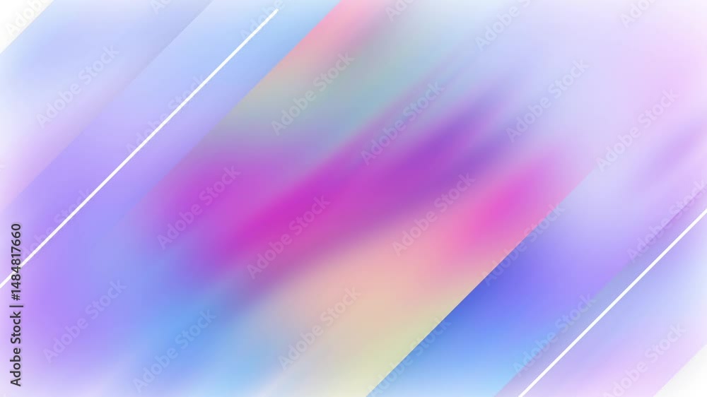 Poster abstract pastel gradient art with diagonal lines and soft blending