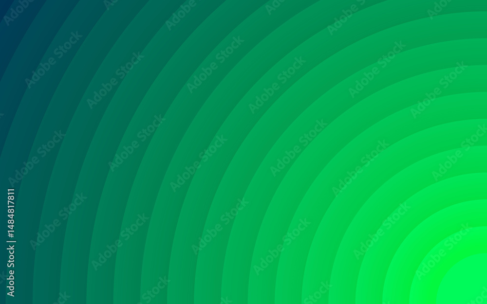 Poster captivating circular patterns in green gradient colors: a depth and color in a gradients spiral desi
