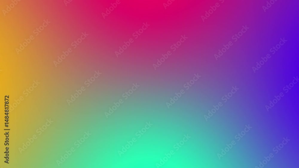 Poster vibrant gradient spectrum of smooth multicolored rainbow abstract art design