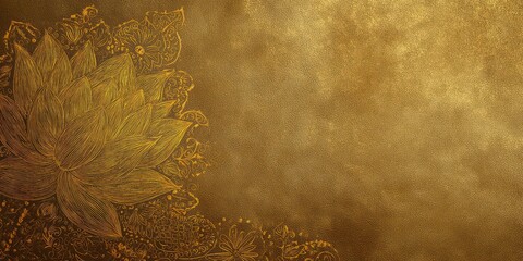 Golden Floral Texture on Abstract Background is a premium-quality stock image ideal for use in lifestyle blogs, health content, promotional campaigns, and editorial publications.