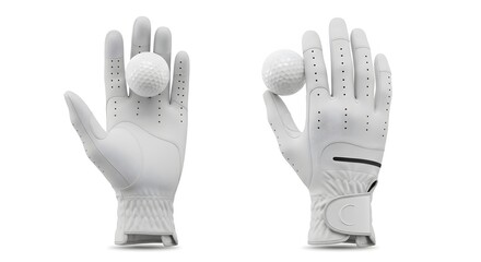 Naklejka premium Wilson Staff Golf Glove - Premium Leather Mockup