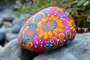 Brightly Painted Stones: Vibrant Art and Craft, Many-Coloured Rocks and Pebbles