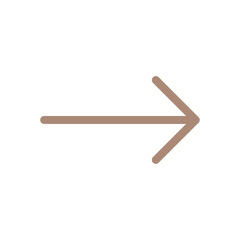  reaction arrow simple flat icon illustration