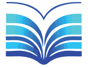 Bookstore, Book or Publication Company Logo Vector 