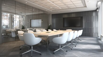 modern meeting room. High quality