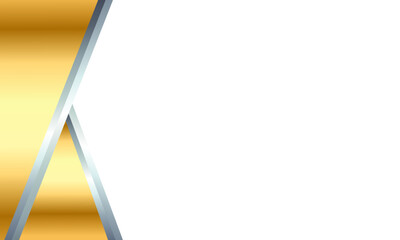 abstract background with golden frame border 