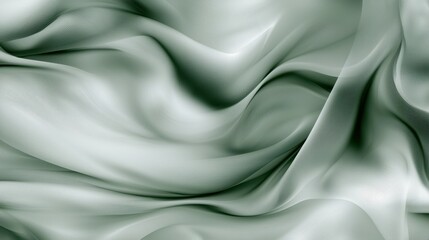Obraz premium A textured background of light green and dark green waves.