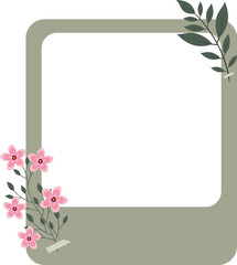 Aesthetic Polaroid Photo Frame