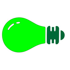 green lamp icon