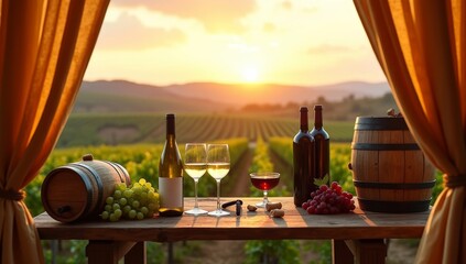 Fototapeta premium Wine