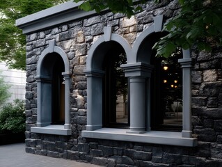 Modern Apartment Interior with Warm Lighting and Minimalist Design, Focus on Living Room and Stylish Decor.