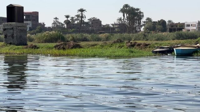 boats on the river