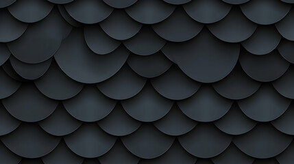 Abstract dark gray scale pattern, seamless texture background. Ideal for design projects needing a sleek, modern aesthetic.