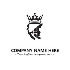 King logo company design vector illustration