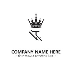 King logo company design vector illustration
