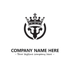 King logo company design vector illustration