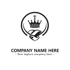 King logo company design vector illustration