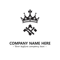 King logo company design vector illustration