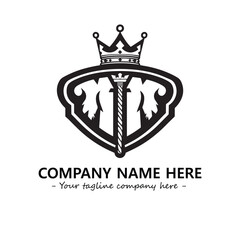 King logo company design vector illustration