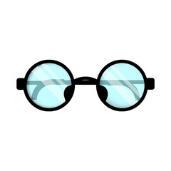 Fototapeta premium Illustration of eyeglass