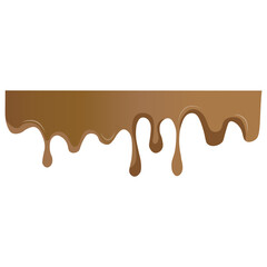 Caramel Splash Vector Art.