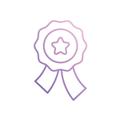 Badge icon vector stock illustration