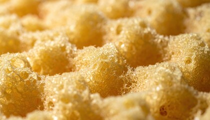 Honeycomb harvesting process beekeeping farm close-up photography natural environment macro view organic concept
