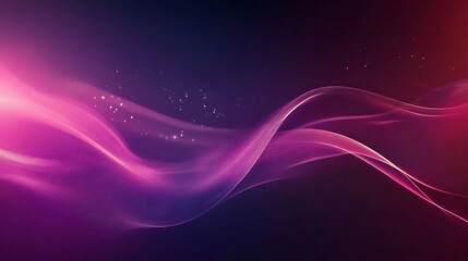 Obraz premium Abstract pink and purple flowing wave design