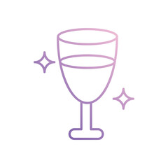 Drink icon vector stock illustration