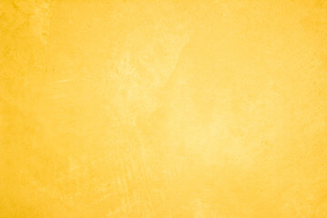 Yellow concrete stone texture for background in summer wallpaper. Cement and sand wall of tone vintage minimal. Concrete abstract wall of light yellow color, cement texture white blank for home decor.
