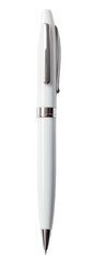 Fototapeta premium PNG Pen white background silver metal.