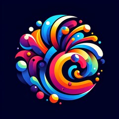 abstract background with circles