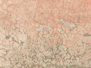 Wall fragment with scratches and cracks.Grunge Weathered Wall Texture with Peeling Paint for Industrial or Artistic Backgrounds.Retro Vintage Worn Wall Wallpaper.Decayed Cracked Rough Abstract Banner.