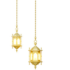 3D Islamic Lantern for Ramadan Decoration © Viliart