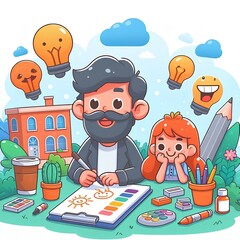 back to school kids