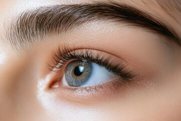 Before and after eyelid surgery transformation concept