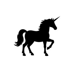 Midnight Unicorn Silhouette
