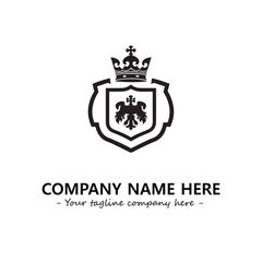 King logo company design vector illustration