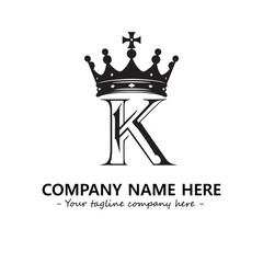 King logo company design vector illustration