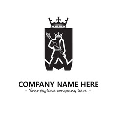 King logo company design vector illustration