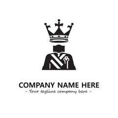 King logo company design vector illustration
