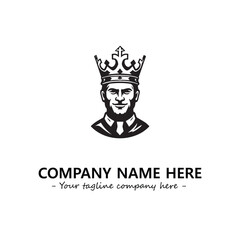 King logo company design vector illustration