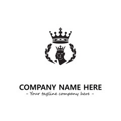 King logo company design vector illustration