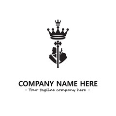 King logo company design vector illustration