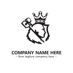King logo company design vector illustration