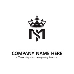 King logo company design vector illustration