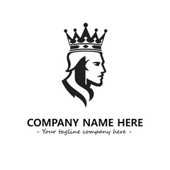King logo company design vector illustration