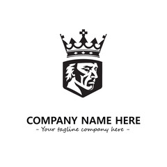 King logo company design vector illustration