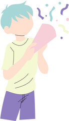 Birthday party character